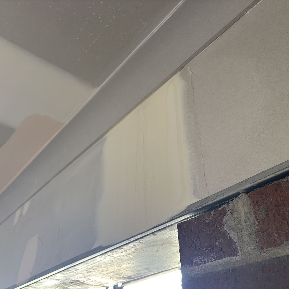Moisture staining on a wall that needs its source confirmed before painting, Werribee